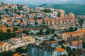 Top view of Lamego city, northern Portugal. Travel. Royalty Free Stock Photo