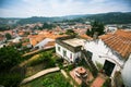 Top view of Lamego city, northern Portugal. Travel. Royalty Free Stock Photo