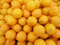 Top view of a lot of oranges - perfect for background Royalty Free Stock Photo