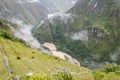 Top view from Machu Picchu Royalty Free Stock Photo