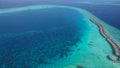 Top View of Maldives