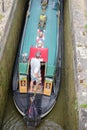 Foxton Locks on the Grand Union Canal, Leicestershire, UK Royalty Free Stock Photo