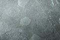 Top view of gray wet surface as a background.Empty space