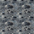 Top view Moon grey surface with hills. AI generative illustration