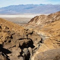 Top View of Mosaic Canyon in Death Valley