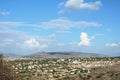 Top View of Moshav Zipori Royalty Free Stock Photo