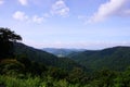 Top view of mountain at Kaoyai National Park Royalty Free Stock Photo