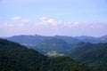 Top view of mountain at Kaoyai National Park Royalty Free Stock Photo