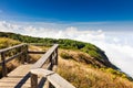 Top view on mountain in one of the most popular tourist national park Thailand, Doi inthanon Royalty Free Stock Photo