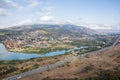 Top view of Mtskheta Royalty Free Stock Photo