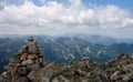 Top view from Musala Peak, Bulgaria.