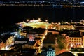 Top view of Nafplio Town from Acronauplia walls