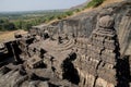 The top view not Ellora Caves