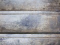 Top view of The old cement stairs made of concrete with water stains, Background texture for text and abstract background. Royalty Free Stock Photo