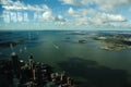 Top view from  One World Trade Center Observatory Royalty Free Stock Photo