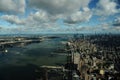 Top view from  One World Trade Center Observatory Royalty Free Stock Photo