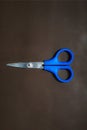 A top view of a pair of scissors Royalty Free Stock Photo