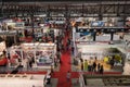 Top view of people at Made expo 2013 in Milan, Italy