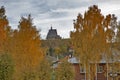 Top view of Plyos is a town in Privolzhsky District of Ivanovo Oblast, Russia