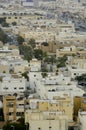 Top View of Residential Villas in Riyadh City, Saudi Arabia