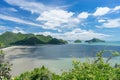 Top view of Sam Roi Yod beach