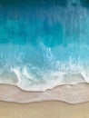 Seascape epoxy resin art