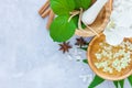 Ayurveda background. Spa and health care concept Royalty Free Stock Photo