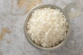 Shredded Coconut in a Vintage Measuring Cup