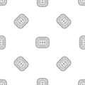 Top view stadium pattern seamless vector Royalty Free Stock Photo