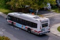 Top view of STL Longueil public transportation bus