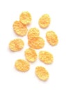 Top view of sugar free corn flakes