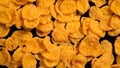 TOP VIEW: Sweet Corn Flakes background Royalty Free Stock Photo