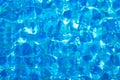 Top view swimming pool blue ripped water abstract background