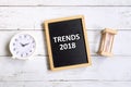 Trends 2018 Royalty Free Stock Photo