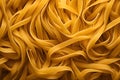 Tagliatelle pasta noodles background