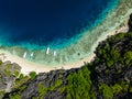 Tapiutan Island in El Nido, Philippines. Royalty Free Stock Photo