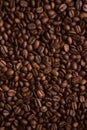 Top view Texture of coffee beans AI generated