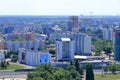 Top View to blocks of flats in Bratislava, Slovak Republic Royalty Free Stock Photo