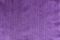 Top view of traditional Indian purple fabric with textured design