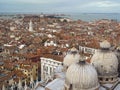 Top view of Venice roof.