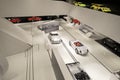 top view vintage Porsche classic cars, Porsche museum, automotive passion, evolution sports cars, Oldtimer cars retro-style,