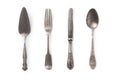 Set of vintage silver cutlery