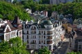 Top view on Vozdvizhenskaya street Kyiv, Ukraine.