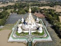 Top View of Wat Thung Setthi Temple in Khonkaen Province