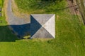 Top view of a watchtower on the Limes Royalty Free Stock Photo