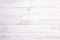 Top view of white wood texture background, wooden table. Flat lay Royalty Free Stock Photo