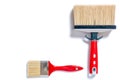 Professional house painter, work tools on a white background Royalty Free Stock Photo