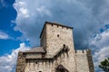 Vrsac castle, also called vrsacki zamak, during a sunny afternoon. It is a major medieval landmark of Serbia and Voivodina,