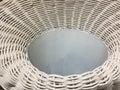 Top of weave basket