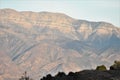 Topa Topa Mountains as the Sunsets to the West